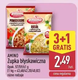 ALDI Zupka błyskawiczna różne rodzaje oferta