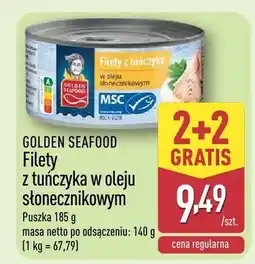 ALDI Filety z tuńczyka w oleju słonecznikowym oferta