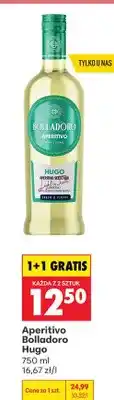 Biedronka Napój alkoholowy Aperitivo Hugo 1+1 GRATIS oferta