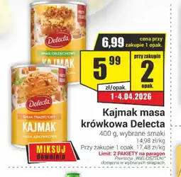 Delikatesy Sezam Delecta Kajmak masa krówkowa oferta