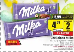 Delikatesy Sezam Czekolada Milka oferta