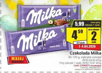 Delikatesy Sezam Czekolada Milka oferta