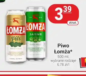 Delikatesy Sezam Piwo Lomża oferta