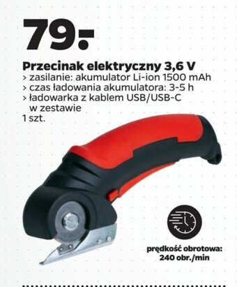 Netto Przecinak elektryczny 3,6 V oferta
