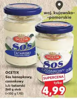 Kaufland OCETIX Sos kanapkowy, czosnkowy lub tatarski oferta