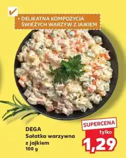 Kaufland DEGA Sałatka warzywna z jajkiem oferta