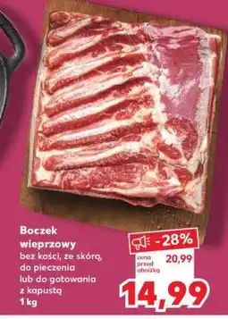 Kaufland Boczek wieprzowy oferta