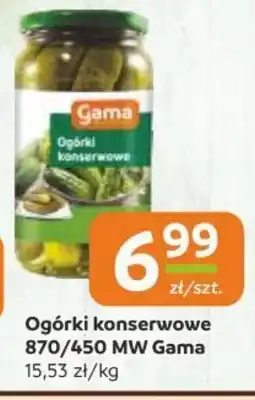 Gama Ogórki konserwowe Gama oferta