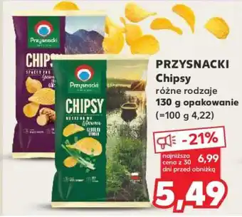 Kaufland PRZYSNACKI Chipsy oferta