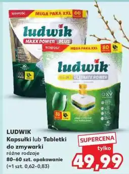 Kaufland LUDWIK Kapsułki lub Tabletki do zmywarki oferta