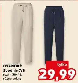 Kaufland OYANDA Spodnie 7/8 oferta