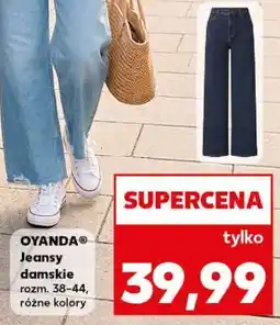 Kaufland OYANDA Jeansy damskie oferta