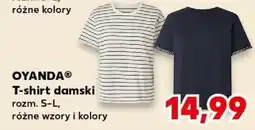 Kaufland OYANDA T-shirt damski oferta