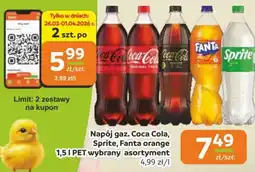 Gama Napój gaz. Coca Cola, Sprite, Fanta oferta