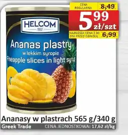 Marmax Helcom Ananas plastry oferta