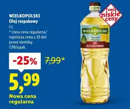 Lidl Olej Wielkopolski oferta