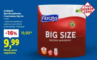 Lidl Ręcznik papierowy Floralys oferta