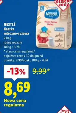 Lidl Kaszka Nestle oferta