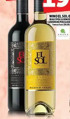 Topaz Wino El Sol oferta