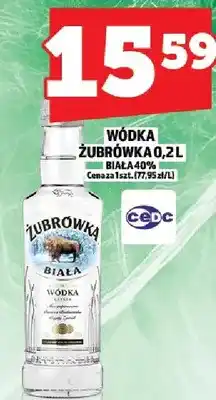 Topaz Wódka Żubrówka Biała oferta