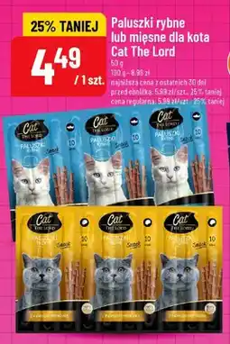 Polomarket Paluszki rybne lub mięsne dla kota oferta