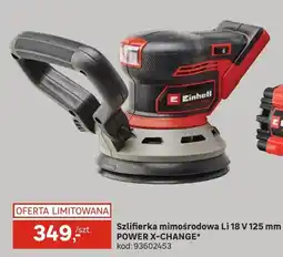 Leroy Merlin Szlifierka mimośrodowa Li 18 V 125 mm POWER X-CHANGE+ oferta