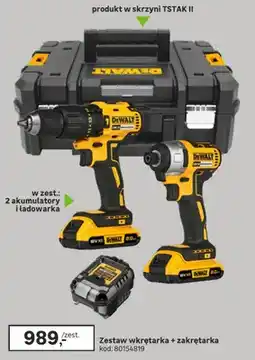 Leroy Merlin Zestaw wkrętarka + zakrętarka oferta