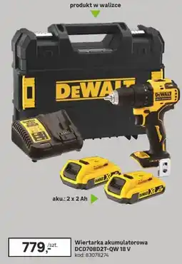 Leroy Merlin Wiertarka akumulatorowa DCD708D2T-QW 18 V oferta