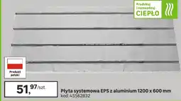 Leroy Merlin Płyta systemowa EPS z aluminium 1200 x 600 mm oferta