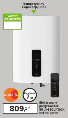 Leroy Merlin Elektryczny podgrzewacz 50l Im Equation oferta