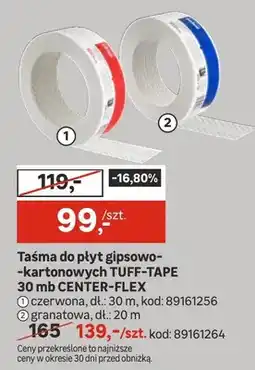 Leroy Merlin Taśma do płyt gipsowo-kartonowych 20mb granatowa oferta