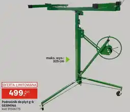 Leroy Merlin Podnośnik do płyt g-k oferta