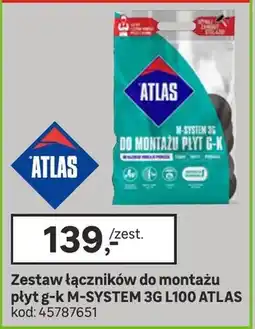 Leroy Merlin Zestaw łączników do montażu płyt g-k M-System 3G Li00 oferta