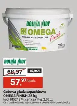 Leroy Merlin Gotowa gładź szpachlowa Omega Finish oferta