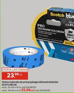 Leroy Merlin Taśma malarska do precyzyjnego odcinania kolorów 24mm x 41m oferta