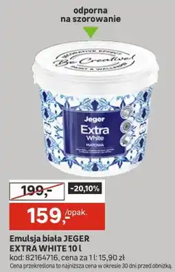 Leroy Merlin Emulsja biała Jeger Extra White oferta