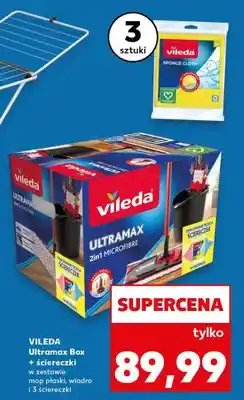 Kaufland Mop Ultramax Box + ściereczki oferta