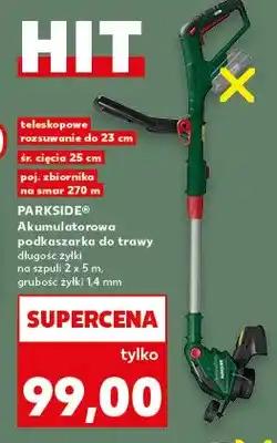 Kaufland Akumulatorowa podkaszarka do trawy oferta