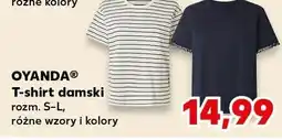 Kaufland T-shirt damski rozm. S-L, różne wzory i kolory oferta
