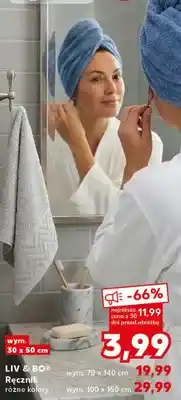 Kaufland Ręcznik różne kolory 100x150 cm oferta