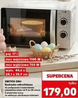 Kaufland SWITCH ON Kuchenka mikrofalowa oferta