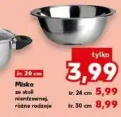 Kaufland Miska ze stali nierdzewnej oferta