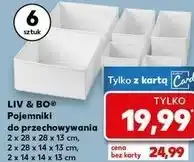 Kaufland LIV & BO Pojemniki do przechowywania oferta