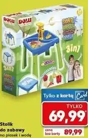 Kaufland Stolik do zabawy na piasek i wodę oferta