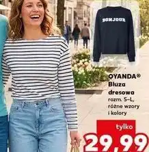 Kaufland OYANDA Bluza dresowa oferta