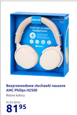 Action Bezprzewodowe słuchawki nauszne ANC Philips H2500 oferta