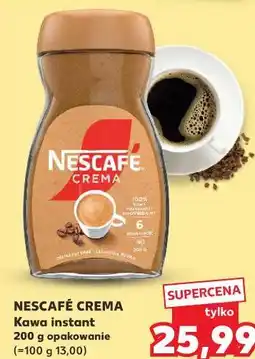 Kaufland NESCAFÉ CREMA Kawa instant oferta
