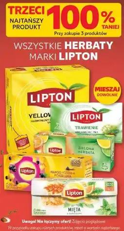 Kaufland WSZYSTKIE HERBATY MARKI LIPTON oferta