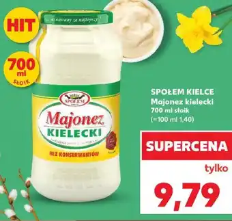 Kaufland SPOŁEM KIELCE Majonez kielecki oferta