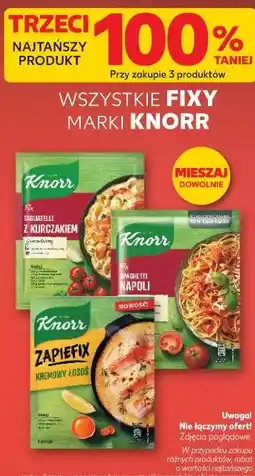 Kaufland WSZYSTKIE FIXY MARKI KNORR oferta